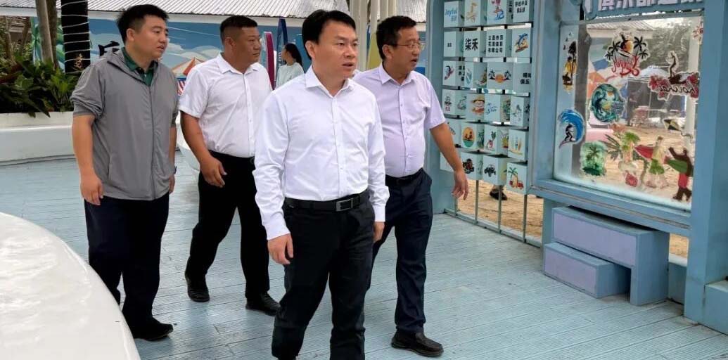 施祖送现场推进岸线整治与项目建设