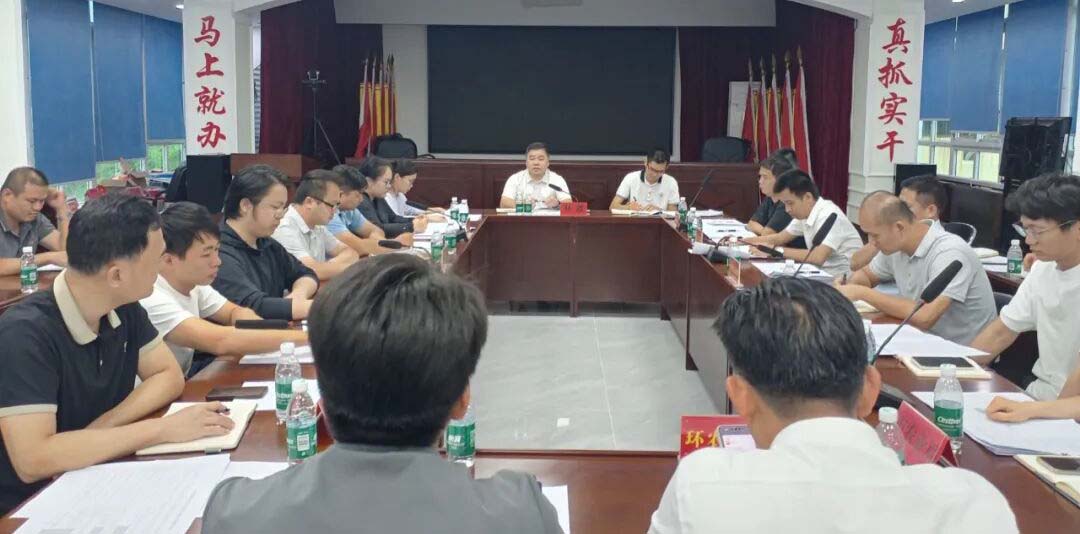 三亚市自然资源和规划局组织召开山水工程调度会
